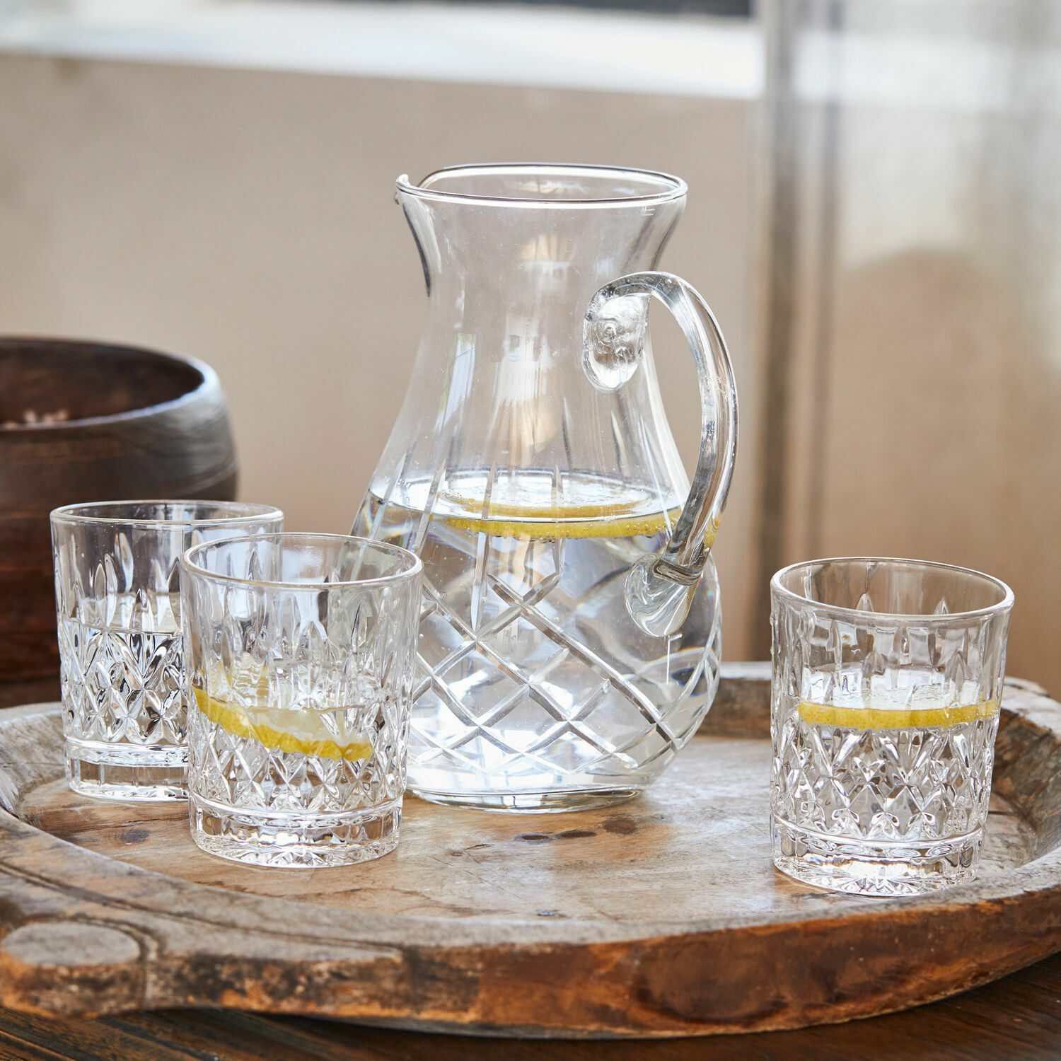 Glas 4er Set Crista