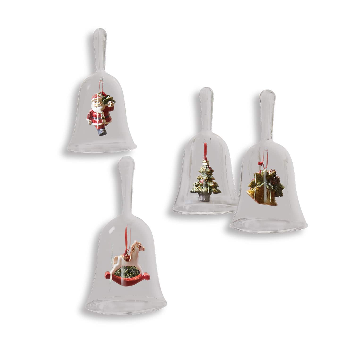 Weihnachtsglocke 4er Set Aribelle