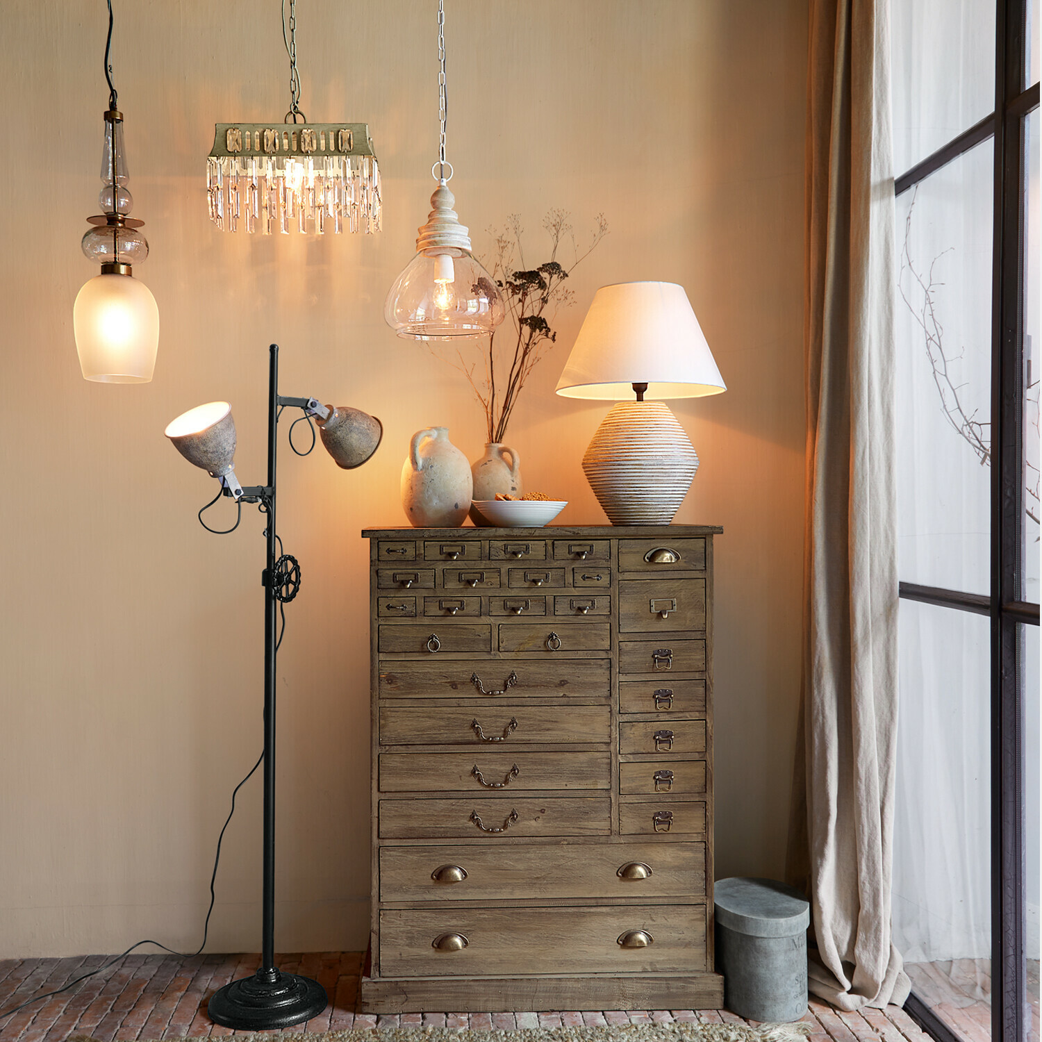 Tischlampe Landelin