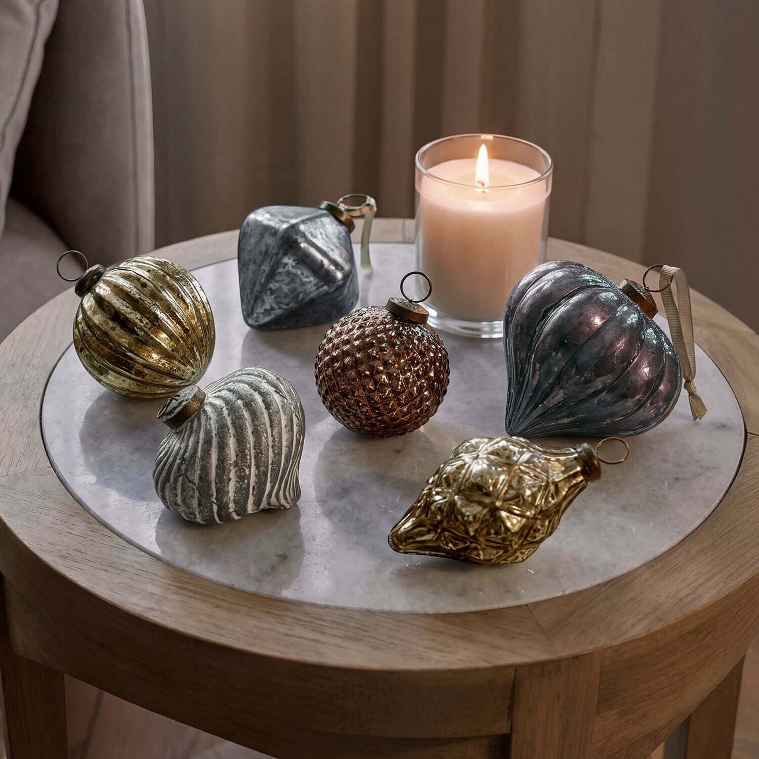 Weihnachtsschmuck 6er Set Alva