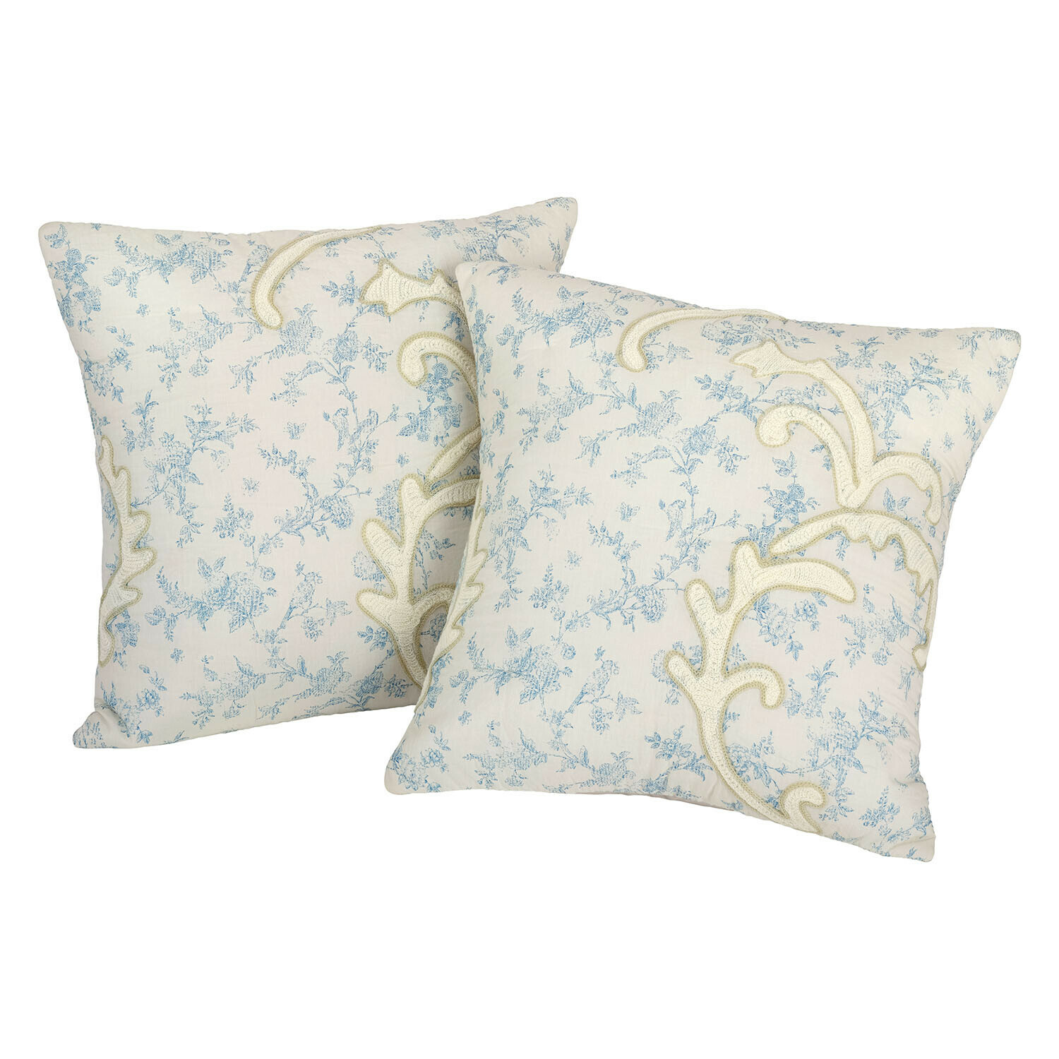 Kissenhülle 2er Set Rocaille Étoilée