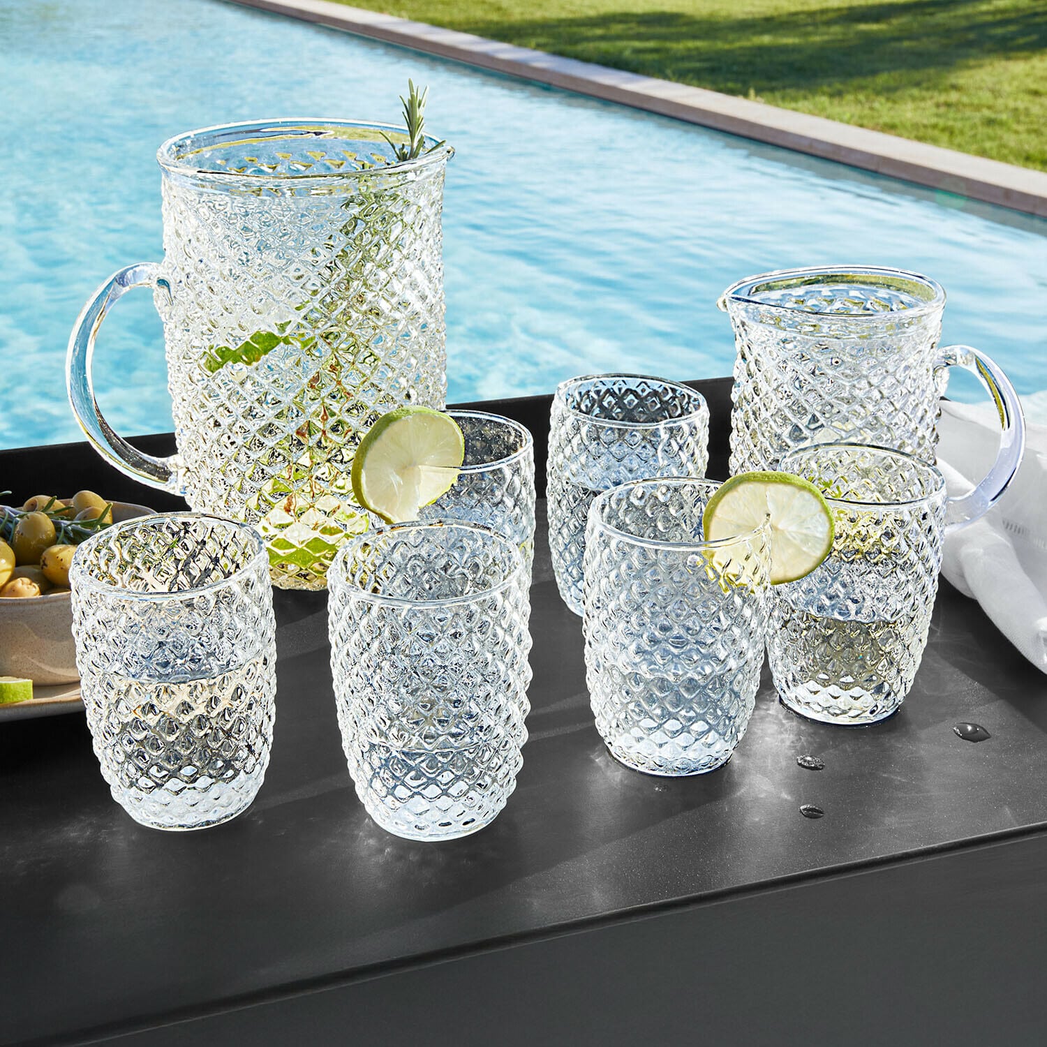 Glas 6er Set Ivorias
