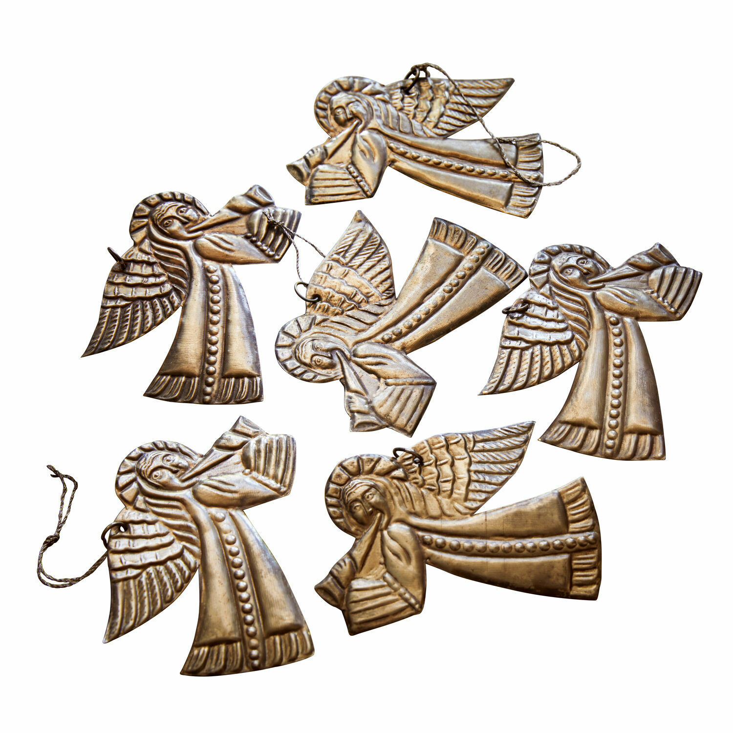 Anhänger 6er Set Angels