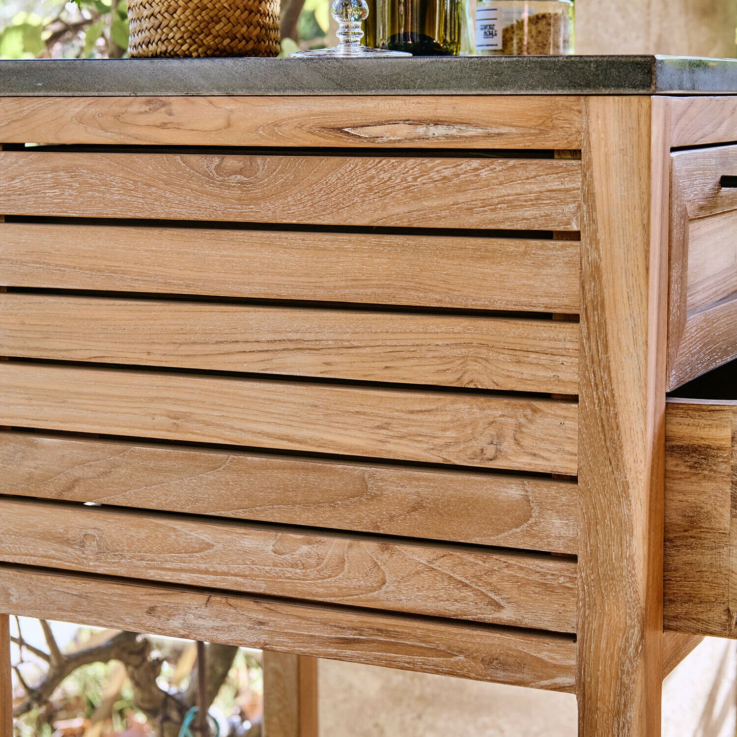 Outdoor-Küchenschrank Corviano