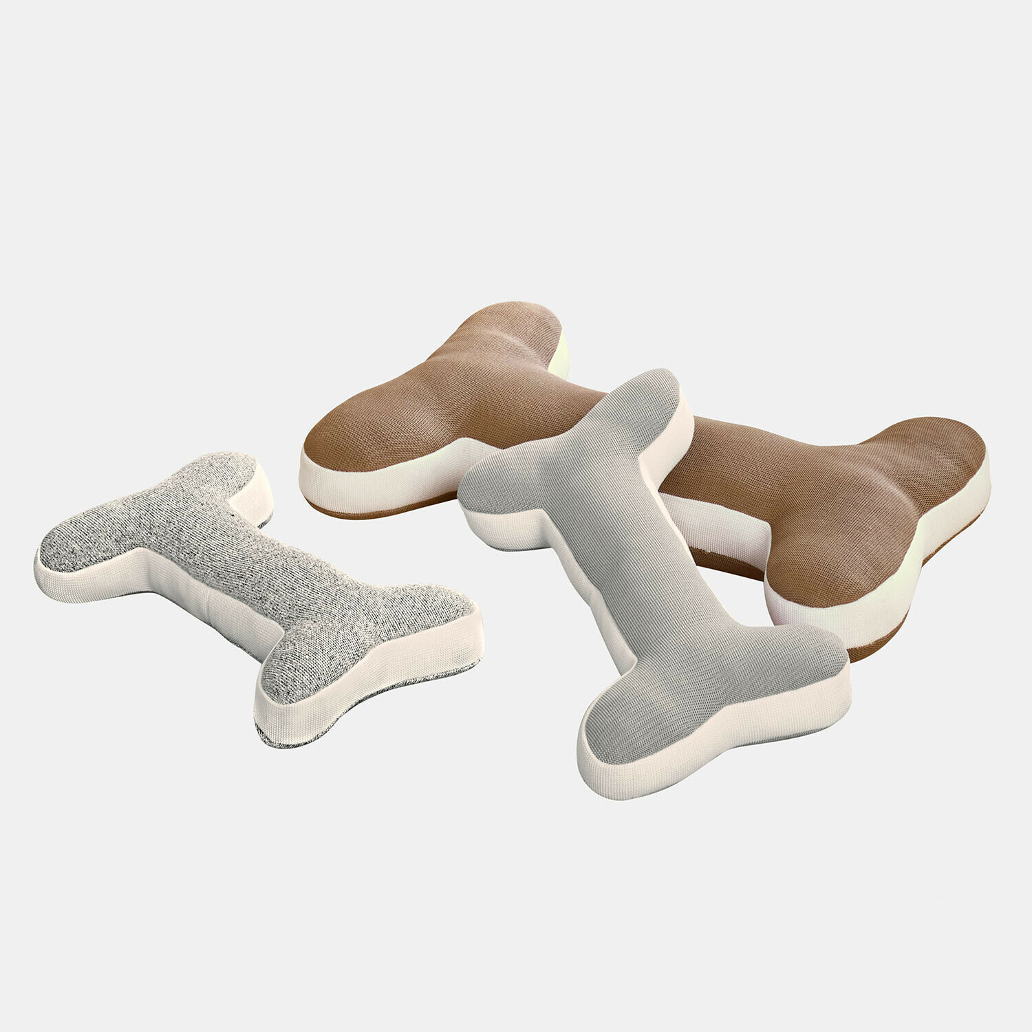 Kissen 3er Set Fluffido