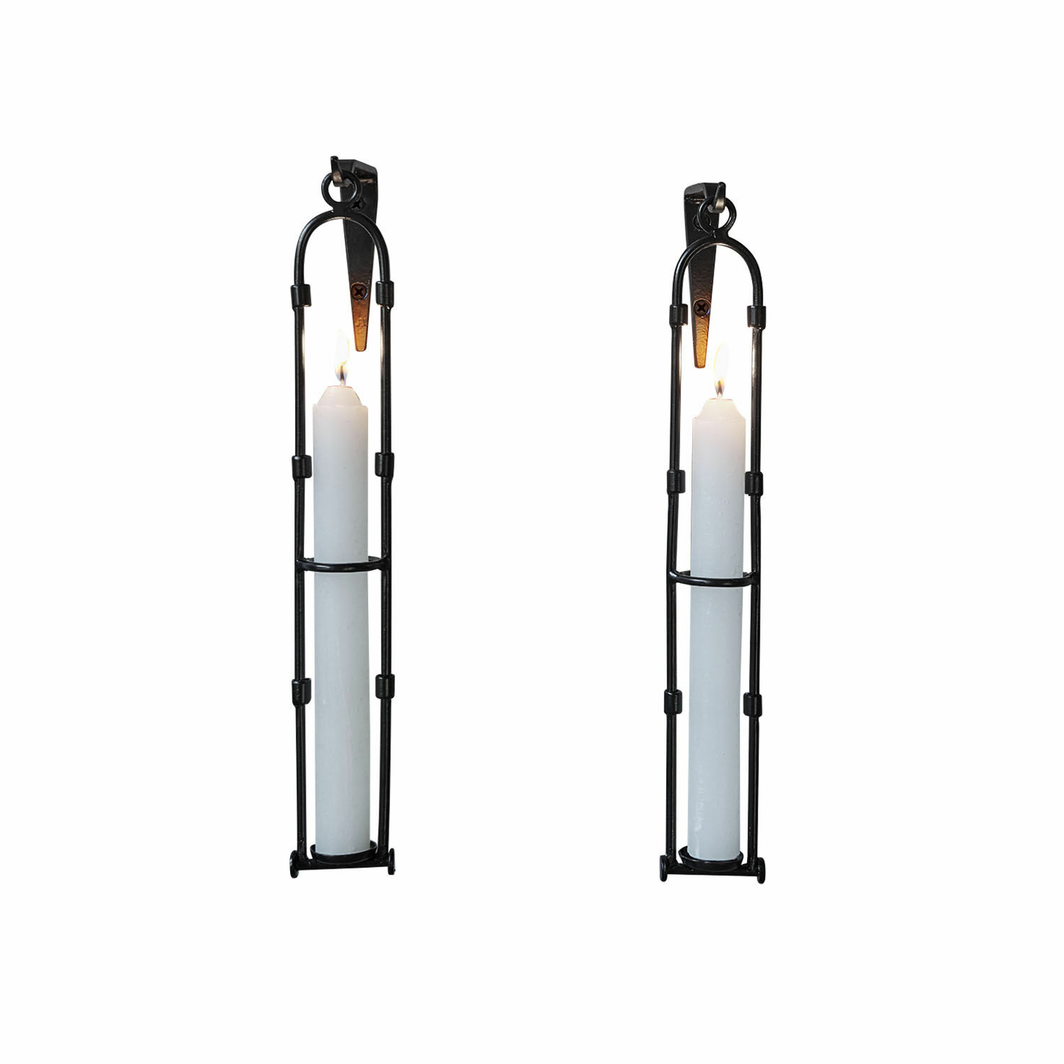 Wandkerzenhalter 2er Set Vivendas