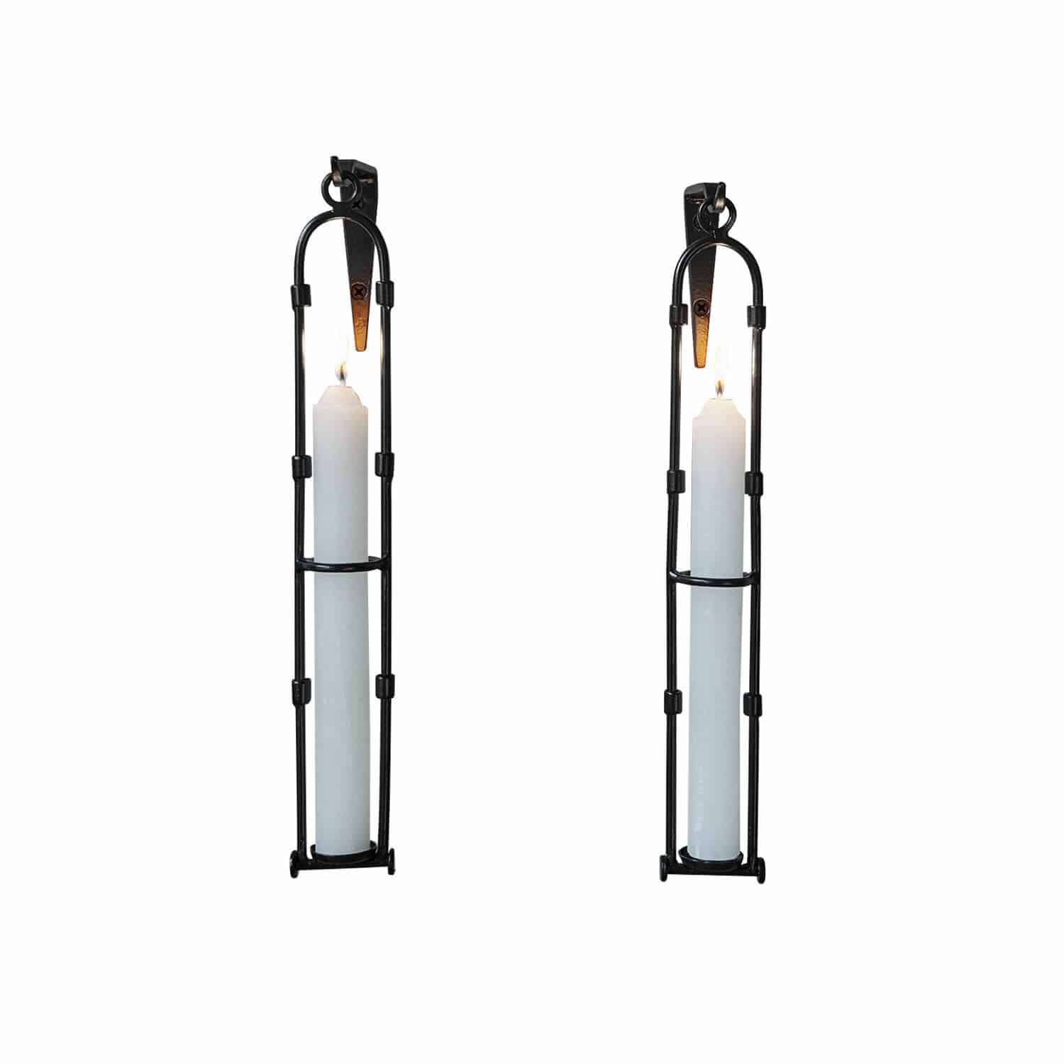 Wandkerzenhalter 2er Set Vivendas