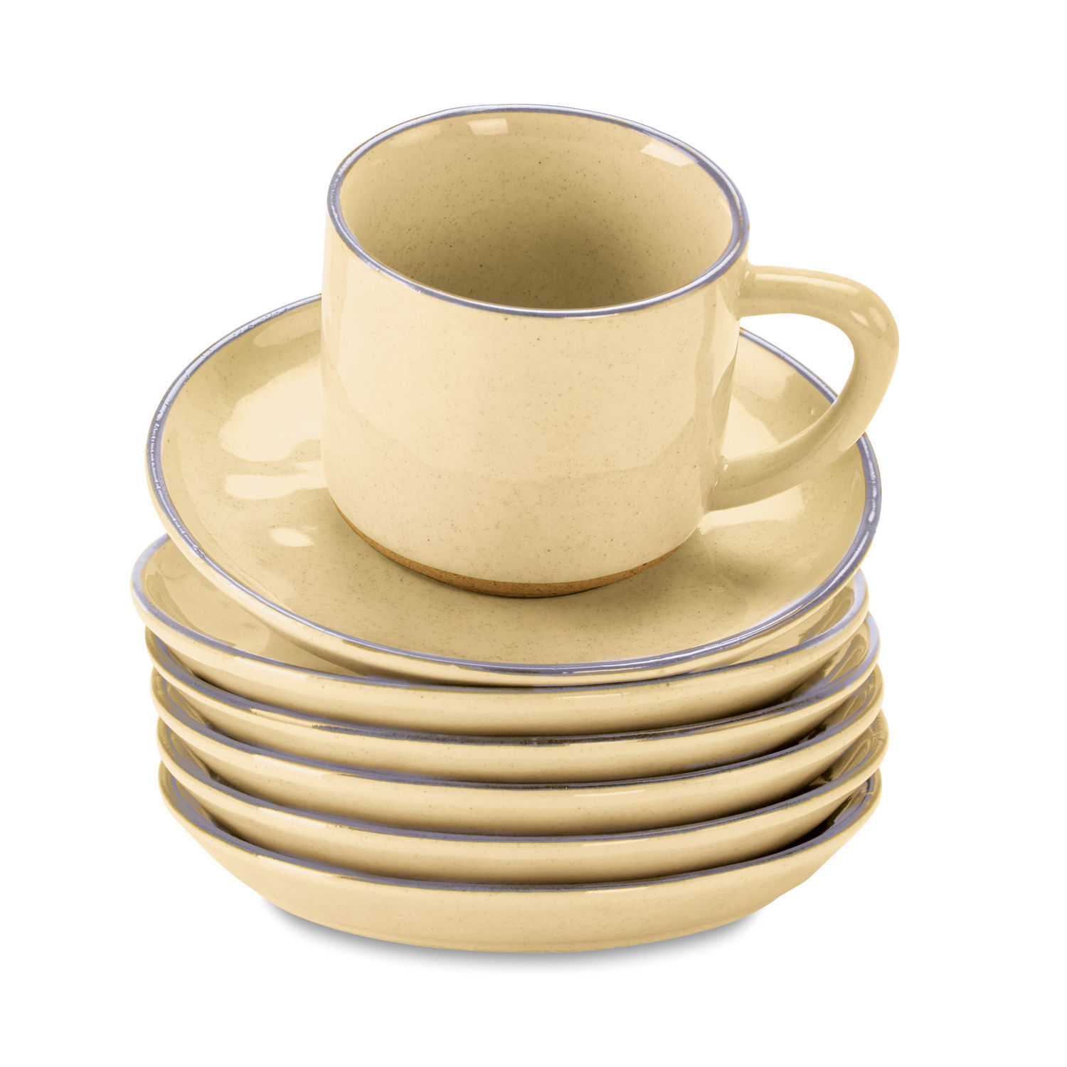Tasse mit Untertasse 6er Set Biarré